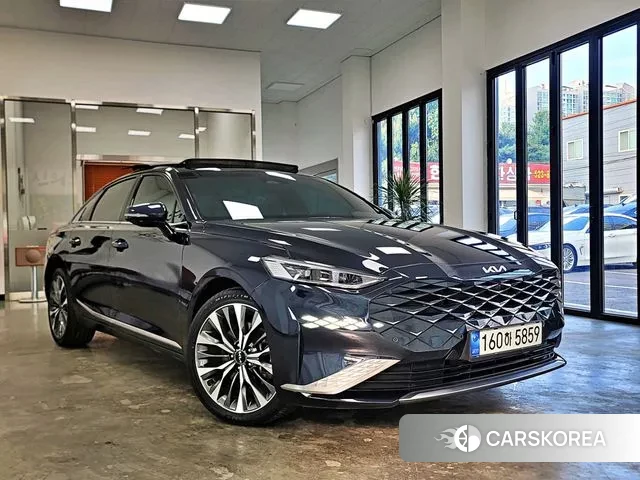 Kia K8 2021 Синий из Кореи