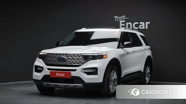 Ford Explorer 6th Generation 2021 Белый из Кореи