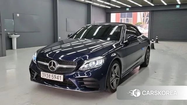Mercedes-Benz C-Class W205 2021 Синий из Кореи