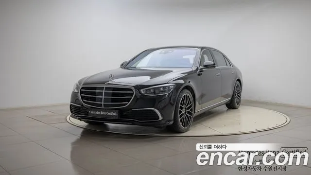 Mercedes-Benz S-Class W223 2024 Черный из Кореи