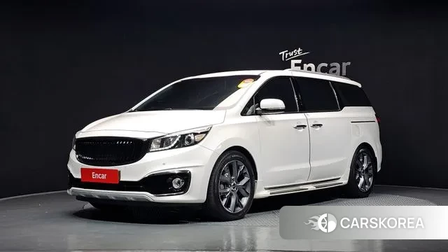 Kia All New Carnival 2018 Белый из Кореи