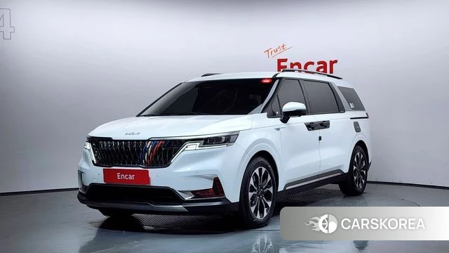 Kia Carnival 4th generation 2023 Белый из Кореи