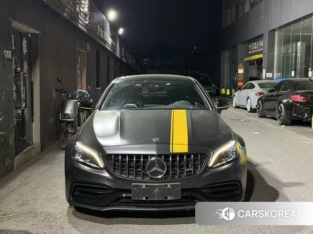 Mercedes-Benz C-class AMG 2021 Черный из Китая