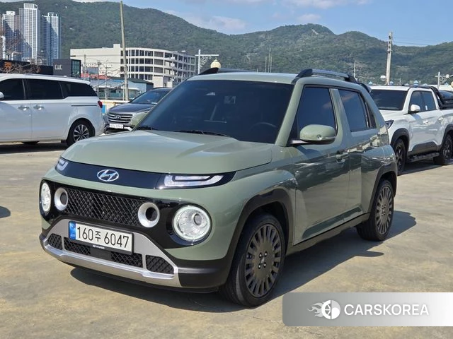 Hyundai Casper 2021 Темно-зеленый из Кореи