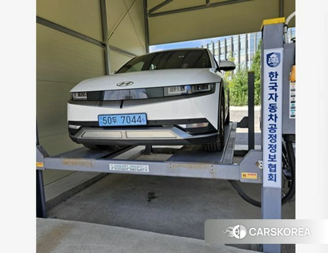 Hyundai Ionic 5 2021 Белый из Кореи