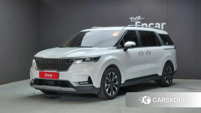 Kia Carnival 4th generation 2023 Белый из Кореи