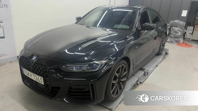 BMW 4 Series (G22) 2022 Черный из Кореи
