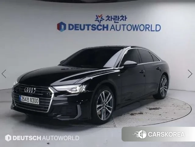 Audi A6 (C8) 2021 Черный из Кореи