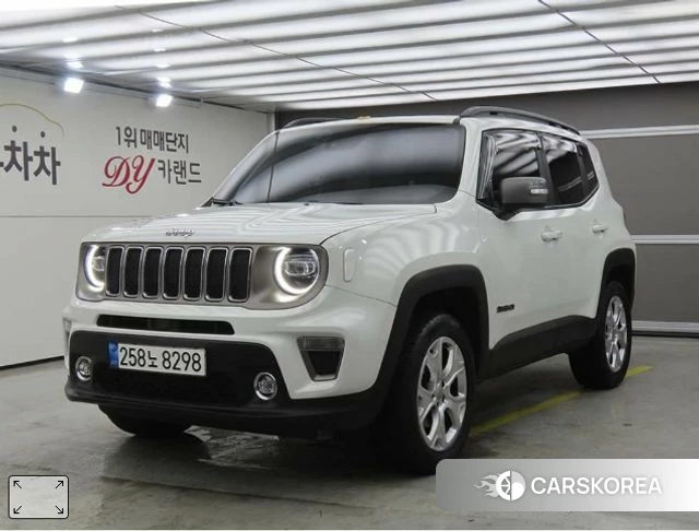 Jeep Renegade 2021 Белый из Кореи