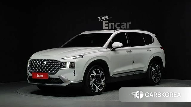 Hyundai The New Santa Fe 2021 Белый из Кореи