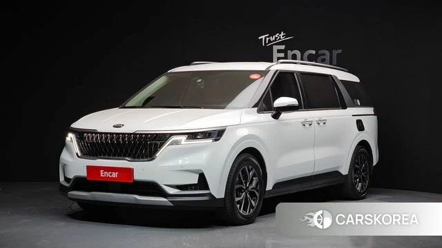 Kia Carnival 4th generation 2021 Белый из Кореи