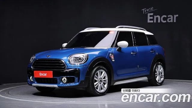 Mini Cooper Countryman 2020 Синий из Кореи