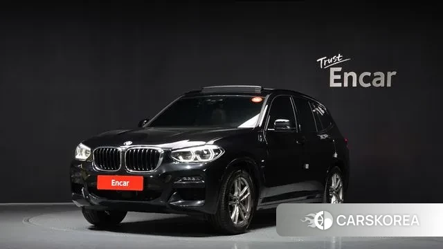 BMW X3 (G01) 2021 Черный из Кореи