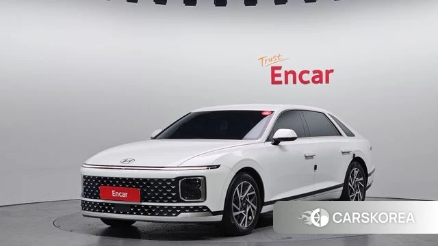 Hyundai Grandeur Hybrid (GN7) 2023 Белый из Кореи