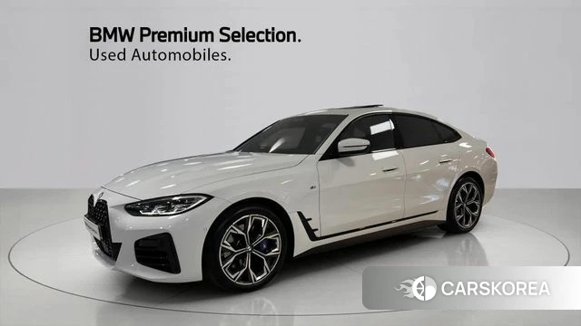 BMW 4 Series (G22) 2024 Белый из Кореи