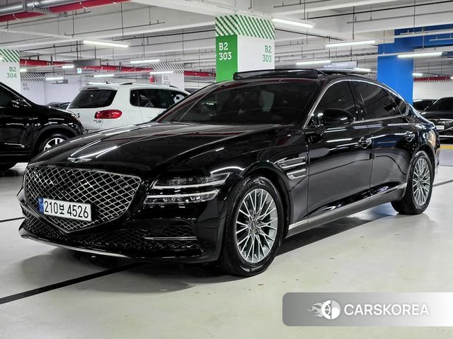 Genesis G80 (RG3) 2022 Черный из Кореи