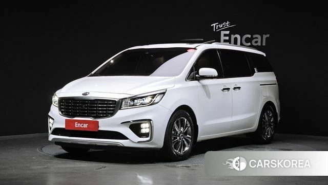 Kia The New Carnival 2018 Белый из Кореи