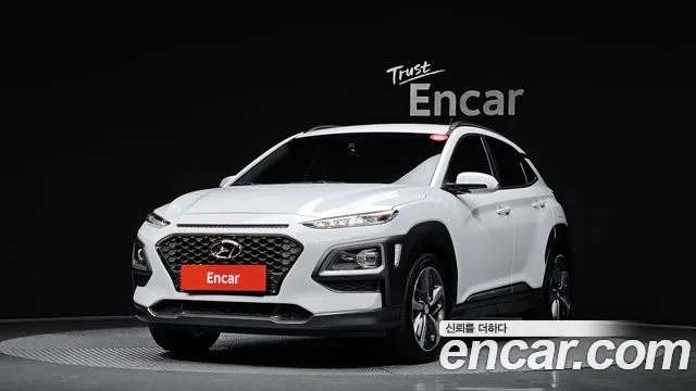 Hyundai Kona 2018 Белый из Кореи