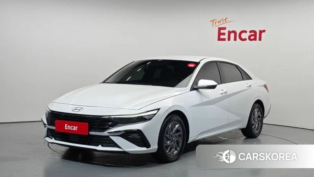 Hyundai The New Avante Hybrid (CN7) 2025 Белый из Кореи