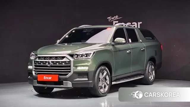 Ssangyong The New Rexton Sports Cannes 2024 Зеленый из Кореи