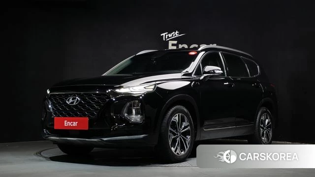 Hyundai Santa Fe TM 2018 Черный из Кореи