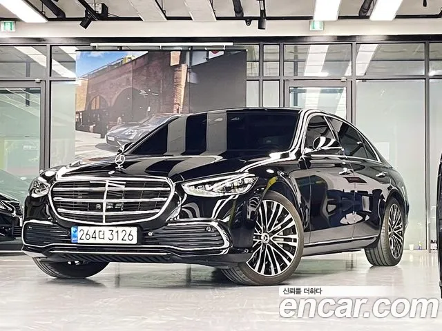 Mercedes-Benz S-Class W223 2023 Черный из Кореи