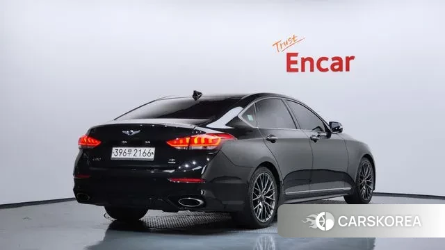 Genesis G80 2018 Черный из Кореи