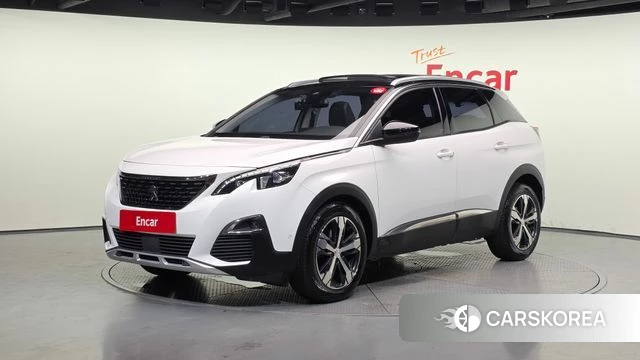 Peugeot 3008 second generation 2018 Белый из Кореи