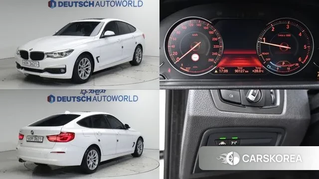 BMW 3 Series GT (F34) 2018 Белый из Кореи