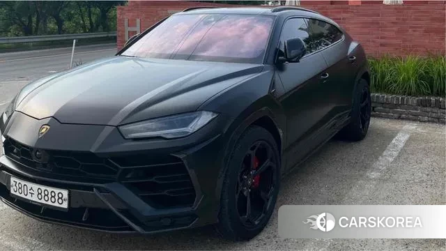 Lamborghini Urus 2019 Черный из Кореи