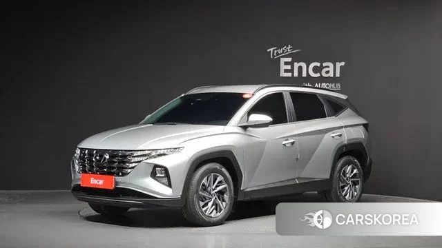 Hyundai Tucson (NX4) 2020 Серебристо-серый из Кореи