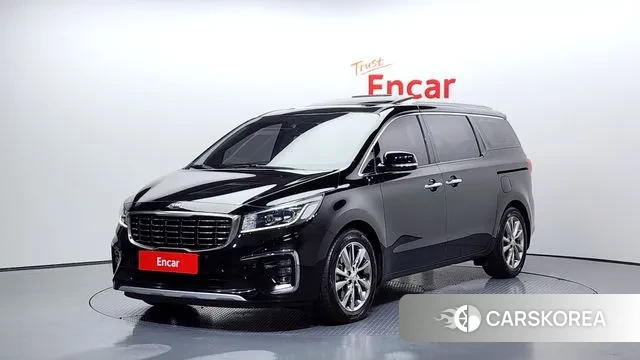 Kia The New Carnival 2018 Черный из Кореи