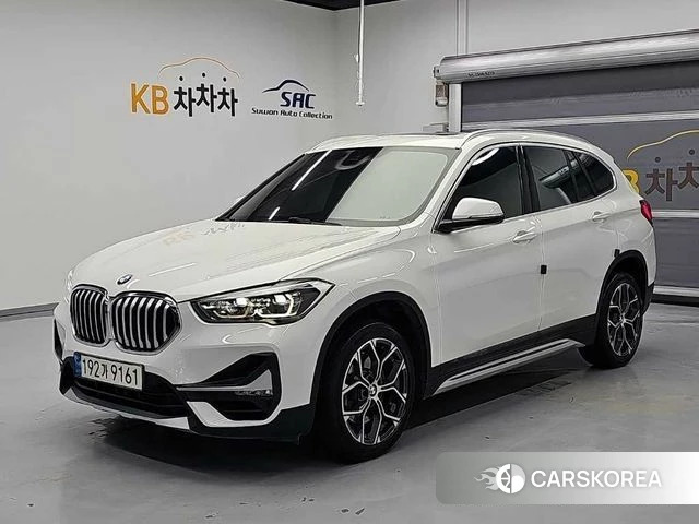 BMW X1 (F48) 2021 Белый из Кореи