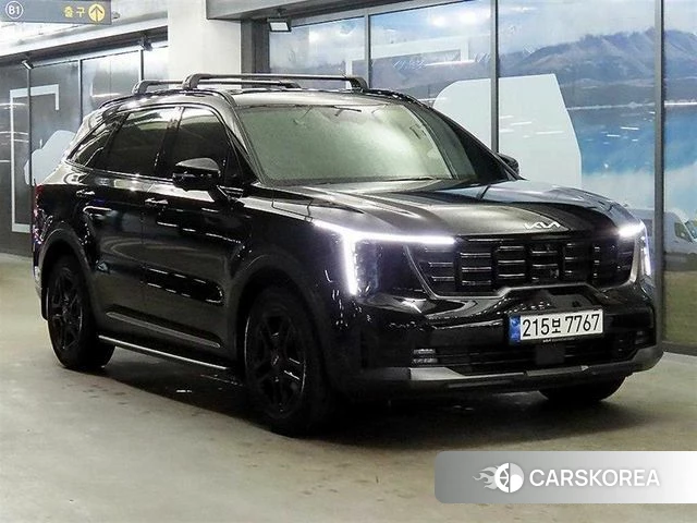 Kia The New Sorento 4th Generation 2024 Черный из Кореи