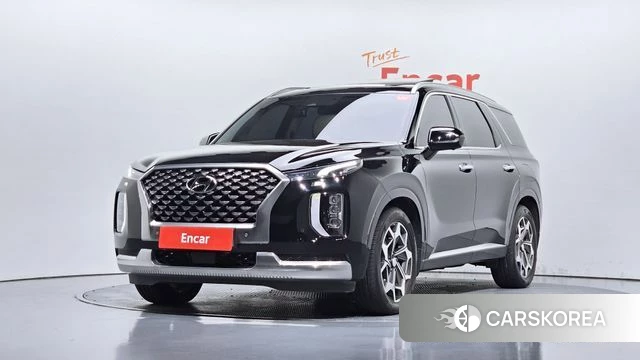 Hyundai Palisade 2021 Черный из Кореи