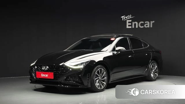 Hyundai Sonata (DN8) 2021 Черный из Кореи