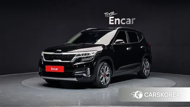 Kia Seltos 2019 Черный из Кореи
