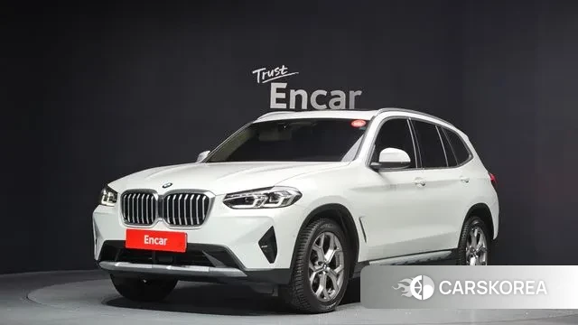 BMW X3 (G01) 2022 Белый из Кореи
