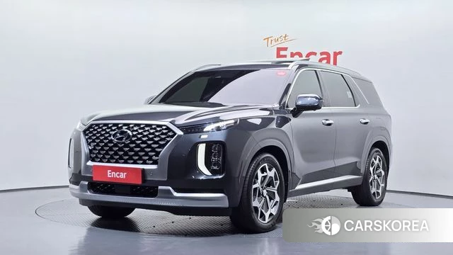 Hyundai Palisade 2021 Серый из Кореи