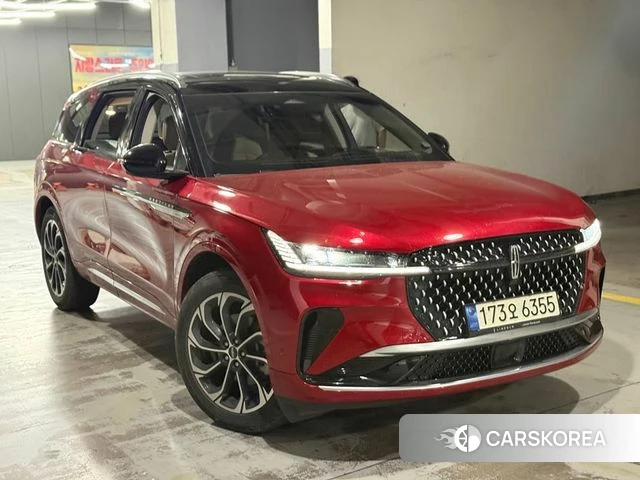 Lincoln Nautilus 2nd Generation 2023 Красный из Кореи