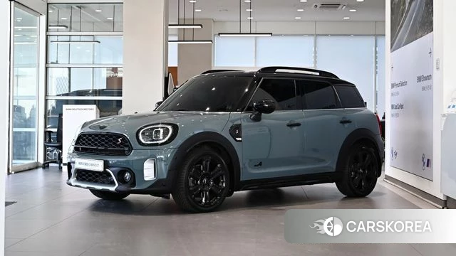 Mini Cooper S Countryman 2022 Небесно-голубой из Кореи