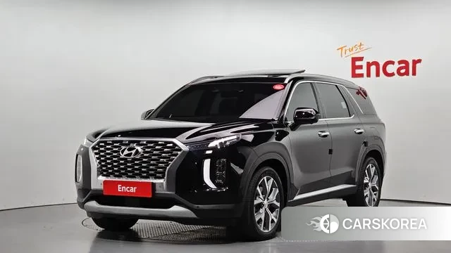 Hyundai Palisade 2021 Черный из Кореи