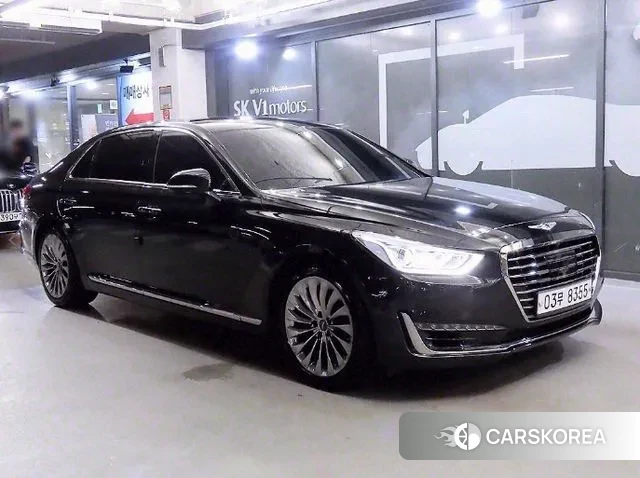 Genesis EQ900 2018 Черный из Кореи