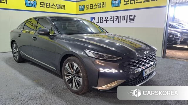 Kia K8 Hybrid 2022 Серый из Кореи