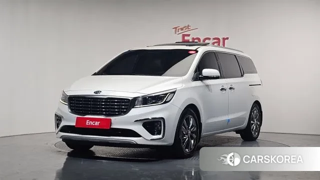 Kia The New Carnival 2018 Белый из Кореи