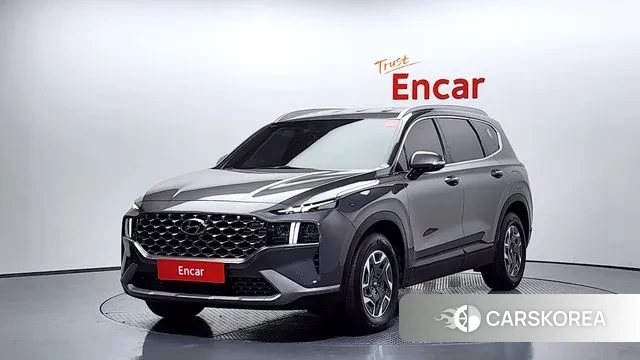 Hyundai The New Santa Fe 2022 Серый из Кореи