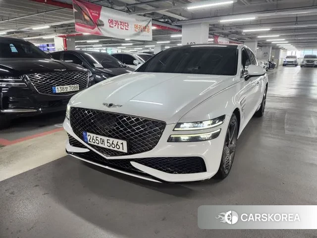 Genesis G80 (RG3) 2023 Белый из Кореи