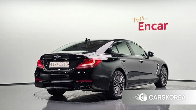 Genesis G70 2018 Черный из Кореи