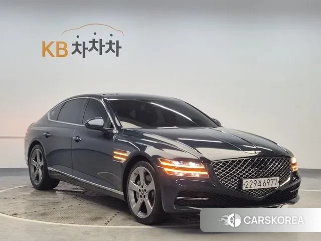 Genesis G80 (RG3) 2022 Небесно-голубой из Кореи