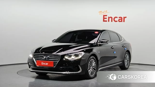 Hyundai Grandeur IG Hybrid 2019 Черный из Кореи